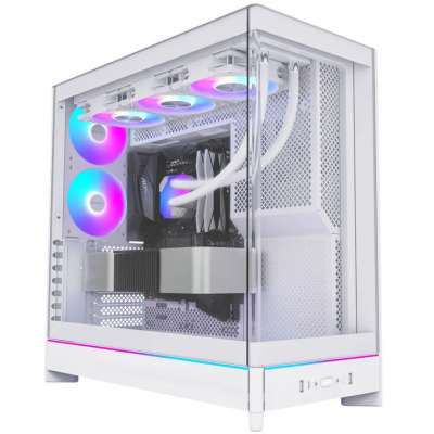 Case Montech HS02 PRO Midi Tower ATX Vetro Temperato ARGB Bianco Case Montech HS02 PRO Midi Tower ATX Vetro Temperato ARGB Bianco