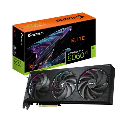 Scheda Video Gigabyte GeForce® RTX 5060 TI 16GB Aorus Elite