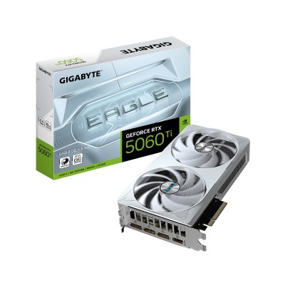 Scheda Video Gigabyte GeForce® RTX 5060 TI 8GB EAGLE OC ICE Scheda Video Gigabyte GeForce® RTX 5060 TI 8GB EAGLE OC ICE