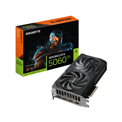 Scheda Video Gigabyte GeForce® RTX 5060 TI 8GB Windforce OC Scheda Video Gigabyte GeForce® RTX 5060 TI 8GB Windforce OC
