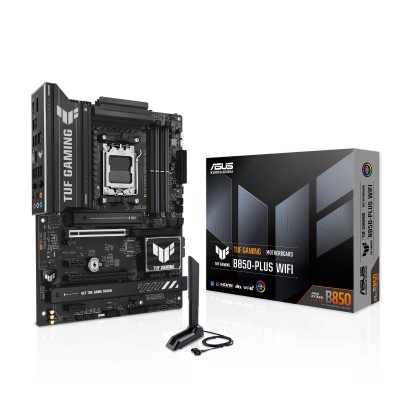 Scheda Madre Asus TUF Gaming B850-Plus WiFi AM5 DDR5 ATX Nero Scheda Madre Asus TUF Gaming B850-Plus WiFi AM5 DDR5 ATX Nero