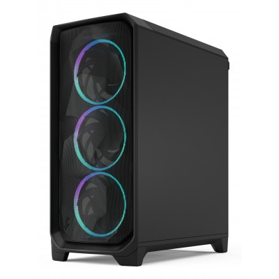 Case Fractal Design Meshify 3 RGB TG Light Midi-Tower E-ATX Nero Case Fractal Design Meshify 3 RGB TG Light Midi-Tower E-ATX Nero