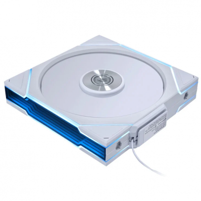 Ventola Lian Li UNI FAN TL Wireless ARGB PWM Lama Inversa 140mm Bianco
