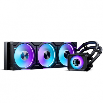 Dissipatore a Liquido Phanteks GLACIER ONE 360D30 X2 DRGB 360 mm Nero
