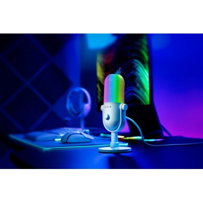 Speaker Razer Seiren V3 Chroma Bianco Speaker Razer Seiren V3 Chroma Bianco