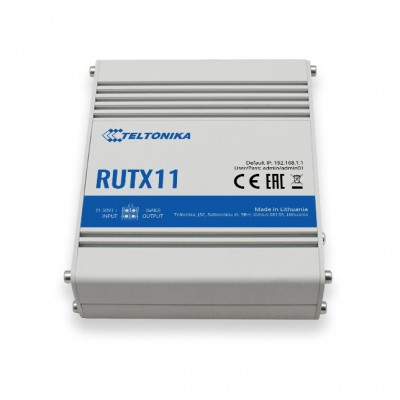 Teltonika RUTX11 Wireless Router 4-port Switch Teltonika RUTX11 Wireless Router 4-port Switch