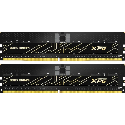 Ram Adata XPG AICOR RDIMM DDR5 6400Mhz 64GB (2x 32GB) CL32 XMP/EXPO Nero Ram Adata XPG AICOR RDIMM DDR5 6400Mhz 64GB (2x 32GB) CL32 XMP/EXPO Nero