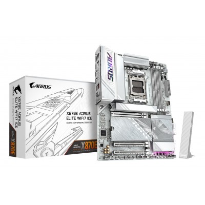 Gigabyte GA-X870E A ELITE WIFI7 ICE (AM5) (D) Gigabyte GA-X870E A ELITE WIFI7 ICE (AM5) (D)