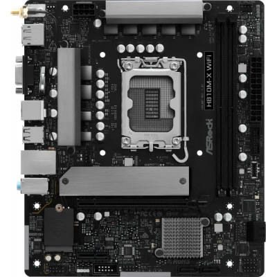 Scheda Madre ASROCK H810M-X WiFi Micro-ATX DDR5 Socket LGA 1851 Scheda Madre ASROCK H810M-X WiFi Micro-ATX DDR5 Socket LGA 1851