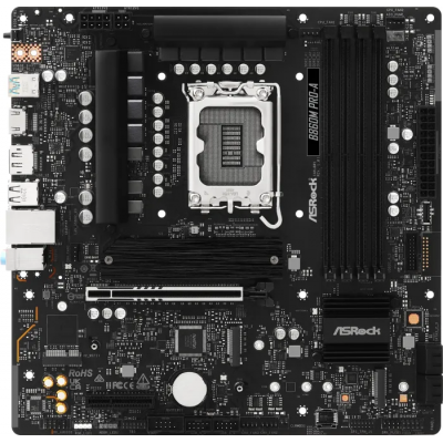 Scheda Madre ASROCK B860M Pro-A Micro-ATX DDR5 Socket LGA 1851 Scheda Madre ASROCK B860M Pro-A Micro-ATX DDR5 Socket LGA 1851