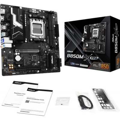 Scheda Madre ASROCK B850M-X R2.0 Micro-ATX DDR5 Socket AM5 Scheda Madre ASROCK B850M-X R2.0 Micro-ATX DDR5 Socket AM5
