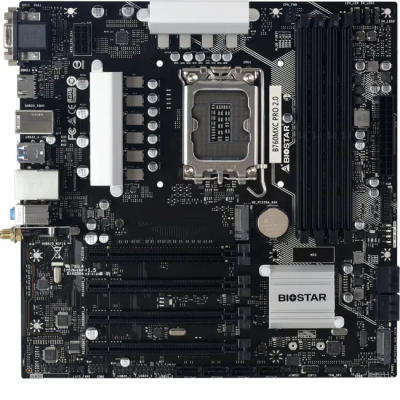 Scheda Madre Biostar B760MXC PRO Micro-ATX DDR4 Socket LGA 1700 Scheda Madre Biostar B760MXC PRO Micro-ATX DDR4 Socket LGA 1700