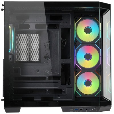Case Itek DARK CAVE AKU Tower Nero