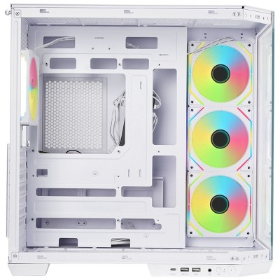 Case Itek DARK CAVE AKU Midi Tower Bianco