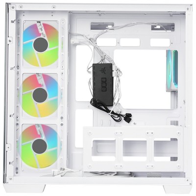 Case Itek DARK CAVE AKU Midi Tower Bianco