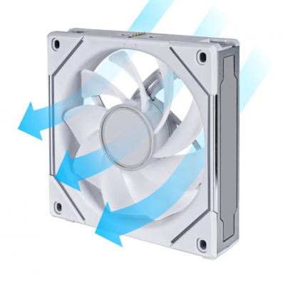 Ventole Lian Li UNI FAN SL-INF 120 ARGB Ventola PWM Reverse Blade Kit Da 3 Con Controller Incluso 120mm Bianco Ventole Lian Li UNI FAN SL-INF 120 ARGB Ventola PWM Reverse Blade Kit Da 3 Con Controller Incluso 120mm Bianco