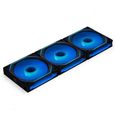 Ventole Lian Li UNI FAN SL-INF 120 ARGB Ventola PWM Reverse Blade Kit Da 3 Con Controller Incluso 120mm Nero