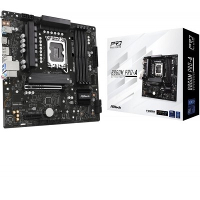 Scheda Madre ASROCK B860M Pro-A Micro-ATX DDR5 Socket LGA 1851 Scheda Madre ASROCK B860M Pro-A Micro-ATX DDR5 Socket LGA 1851