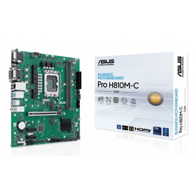 Scheda Madre ASUS PRO H810M-C CSM Micro-ATX DDR5 Socket LGA 1851 Scheda Madre ASUS PRO H810M-C CSM Micro-ATX DDR5 Socket LGA 1851