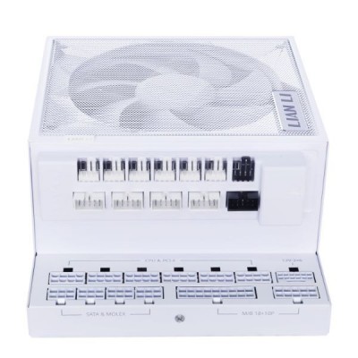 Alimentatore Lian Li Edge Gold 1000 80 Plus Gold PCIE 5.1 ATX 3.1 1000W USB Hub Incluso Bianco