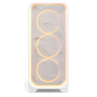 Case Fractal Design Meshify 3 Ambience Pro RGB Clear Tint White Midi Tower