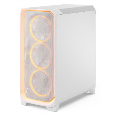Case Fractal Design Meshify 3 Ambience Pro RGB Clear Tint White Midi Tower