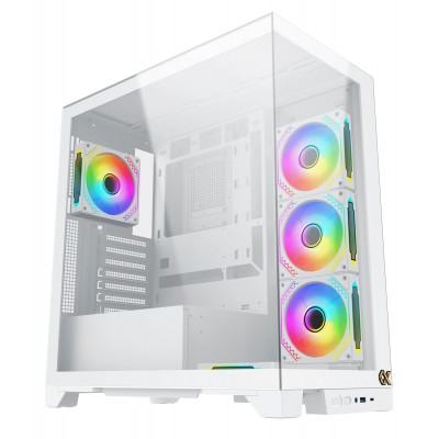 Case Xigmatek Endorphin Ultra Arctic Midi Tower Bianco