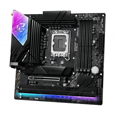 Scheda Madre ASROCK B860M Phantom Gaming Lightning WIFI LGA 1851 DDR5 Micro ATX Scheda Madre ASROCK B860M Phantom Gaming Lightning WIFI LGA 1851 DDR5 Micro ATX