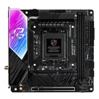 Scheda Madre ASROCK B860I Phantom Gaming Lightning WIFI LGA 1851 DDR5 Mini ITX Scheda Madre ASROCK B860I Phantom Gaming Lightning WIFI LGA 1851 DDR5 Mini ITX