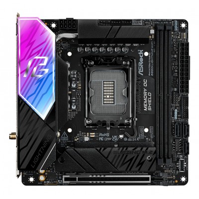 Scheda Madre ASROCK B860I Phantom Gaming Lightning WIFI LGA 1851 DDR5 Mini ITX Scheda Madre ASROCK B860I Phantom Gaming Lightning WIFI LGA 1851 DDR5 Mini ITX