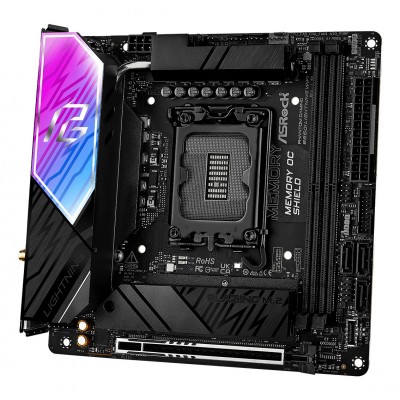 Scheda Madre ASROCK B860I Phantom Gaming Lightning WIFI LGA 1851 DDR5 Mini ITX Scheda Madre ASROCK B860I Phantom Gaming Lightning WIFI LGA 1851 DDR5 Mini ITX