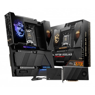 Scheda Madre MSI MEG X870E Godlike AM5 E-ATX DDR5 Nero