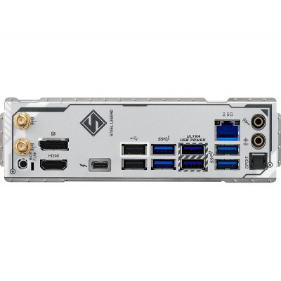 Scheda Madre ASROCK B860M Steel Legend WIFI LGA 1851 DDR5 Micro ATX Bianco Scheda Madre ASROCK B860M Steel Legend WIFI LGA 1851 DDR5 Micro ATX Bianco