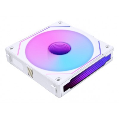 Ventola Lian Li UNI FAN SL-INF ARGB PWM Wireless Reverse Blade 120mm Bianco Ventola Lian Li UNI FAN SL-INF ARGB PWM Wireless Reverse Blade 120mm Bianco