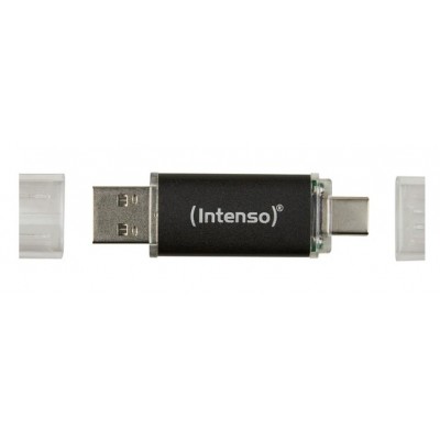 Twist Line 256 GB (anthrazit transparent, USB-A 3.2 Gen 1, USB-C 3.2 Gen 1)