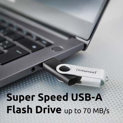 Office Line 256 GB (silber schwarz, USB-A 3.2)