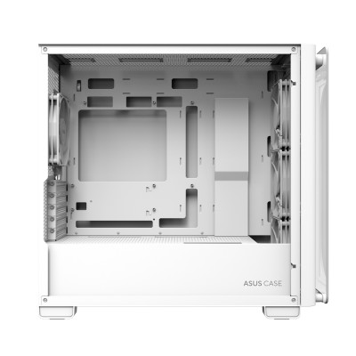 ASUS A23 PLUS ARGB Micro-ATX Gehäuse, Tempered Glass - weiß ASUS A23 PLUS ARGB Micro-ATX Gehäuse, Tempered Glass - weiß