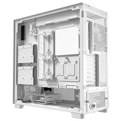 Antec Flux Pro PC-GehÃ¤use, Full-Tower, E-ATX, Tempered Glass â€“ weiÃŸ