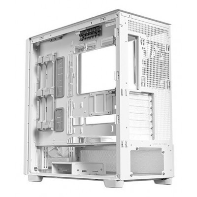 Antec Flux PC-GehÃ¤use, Full-Tower, E-ATX, Tempered Glass â€“ weiÃŸ