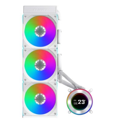 Dissipatore a Liquido Lian Li HYDROSHIFT II LCD-C 360CL 360mm ARGB Bianco Dissipatore a Liquido Lian Li HYDROSHIFT II LCD-C 360CL 360mm ARGB Bianco