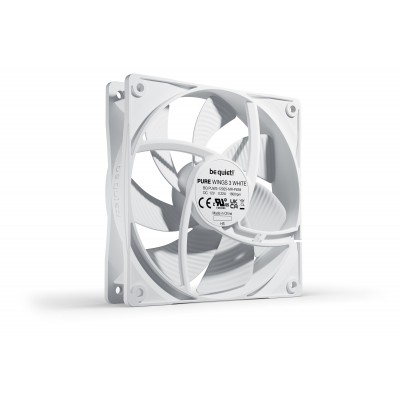 be quiet! LÃ¼fter Pure Wings 3 PWM - 120 mm, White