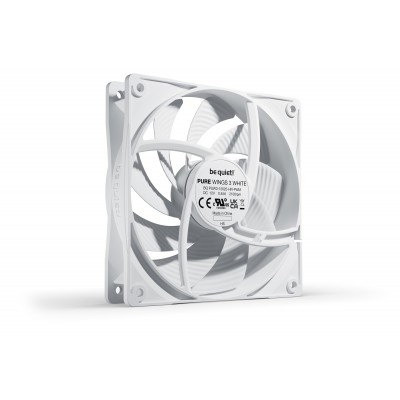be quiet! LÃ¼fter Pure Wings 3 PWM - 120 mm, High Speed White
