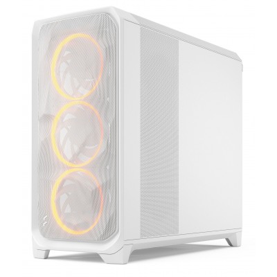 Fractal Design Meshify 3 XL RGB TG PC GehÃ¤use - Big-Tower, E-ATX, Tempered Glass - weiÃŸ
