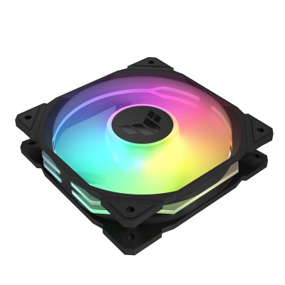 ASUS TUF Gaming TR120, PWM ARGB Lüfter 3er Pack - 120mm, schwarz ASUS TUF Gaming TR120, PWM ARGB Lüfter 3er Pack - 120mm, schwarz