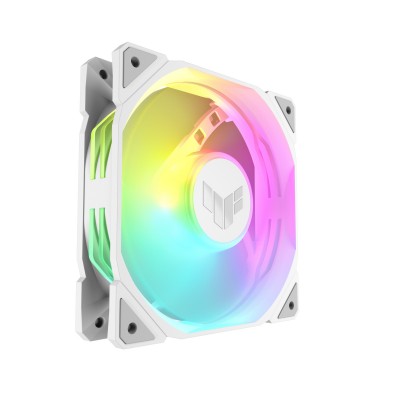 ASUS TUF Gaming TR120, PWM ARGB Lüfter - 120mm, weiß ASUS TUF Gaming TR120, PWM ARGB Lüfter - 120mm, weiß
