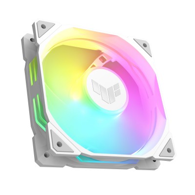 ASUS TUF Gaming TR120 Reverse, PWM ARGB Lüfter - 120mm, weiß ASUS TUF Gaming TR120 Reverse, PWM ARGB Lüfter - 120mm, weiß