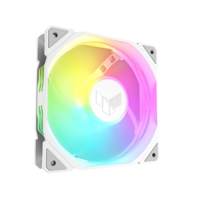 ASUS TUF Gaming TR120 Reverse, PWM ARGB Lüfter - 120mm, weiß ASUS TUF Gaming TR120 Reverse, PWM ARGB Lüfter - 120mm, weiß