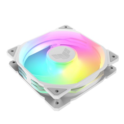 ASUS TUF Gaming TR120 Reverse, PWM ARGB Lüfter - 120mm, weiß ASUS TUF Gaming TR120 Reverse, PWM ARGB Lüfter - 120mm, weiß