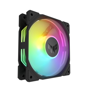 ASUS TUF Gaming TR120 Reverse, PWM ARGB Lüfter - 120mm, schwarz ASUS TUF Gaming TR120 Reverse, PWM ARGB Lüfter - 120mm, schwarz