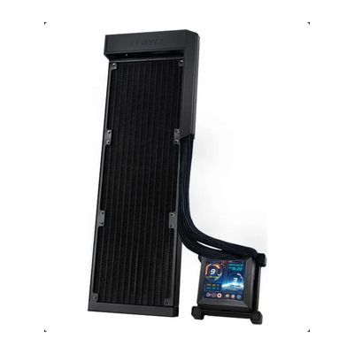 Dissipatore a Liquido Lian Li Hydroshift LCD 360 ARGB 360mm Fanless Nero Dissipatore a Liquido Lian Li Hydroshift LCD 360 ARGB 360mm Fanless Nero
